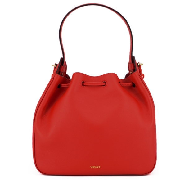 VERSACE Calf leather Hobo Shoulder and Handbag - Picture 6 of 6